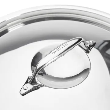 Pokrywka Affinity stal nierdzewna - 28 cm - De Buyer