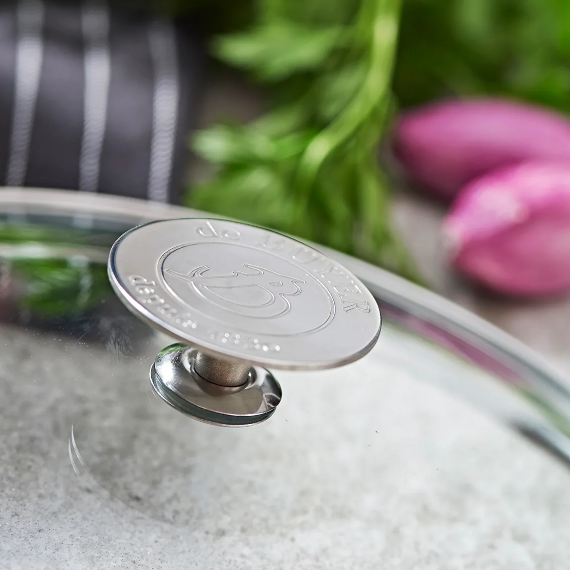 Szklana pokrywa Milady, Ø24 cm De Buyer