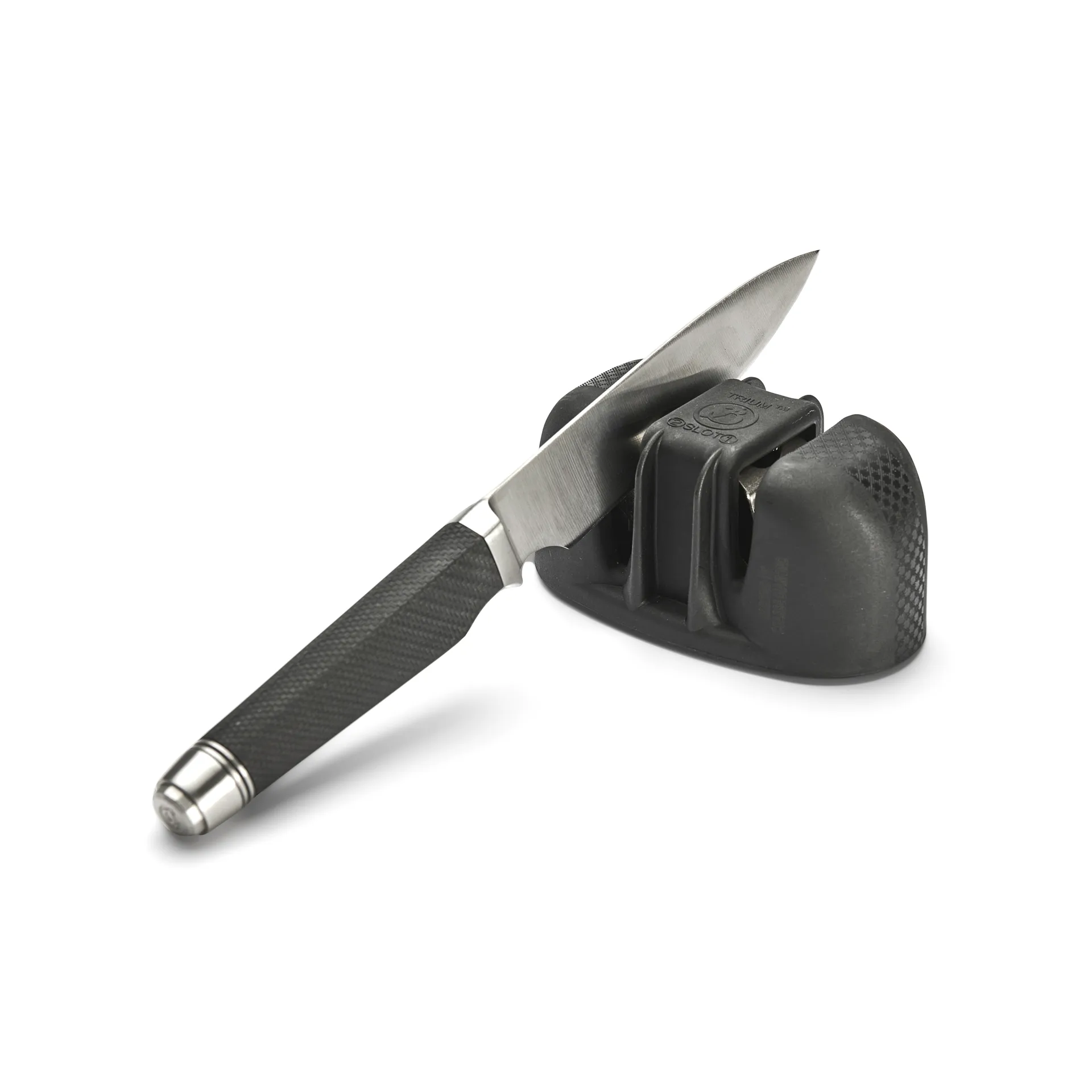 Trium Diamond Cams Pro ostrzałka do noży podwójna, Czarny De Buyer