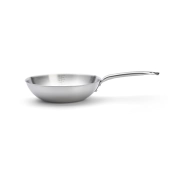 Wok ze stali nierdzewnej Alchimy - Ø28 cm - De Buyer