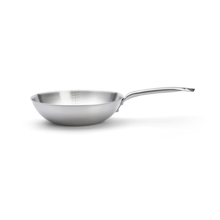 Wok ze stali nierdzewnej Alchimy, Ø28 cm De Buyer