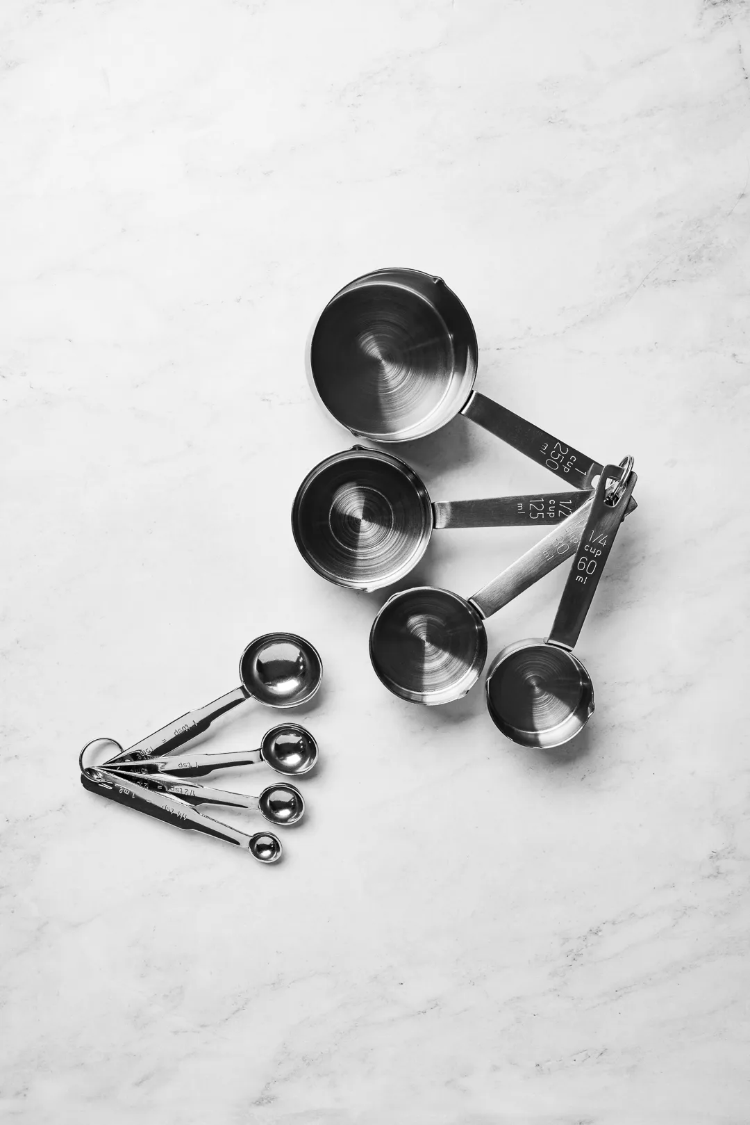 Zestaw miar De Buyer 60-250 ml 4 części, Stal nierdzewna De Buyer