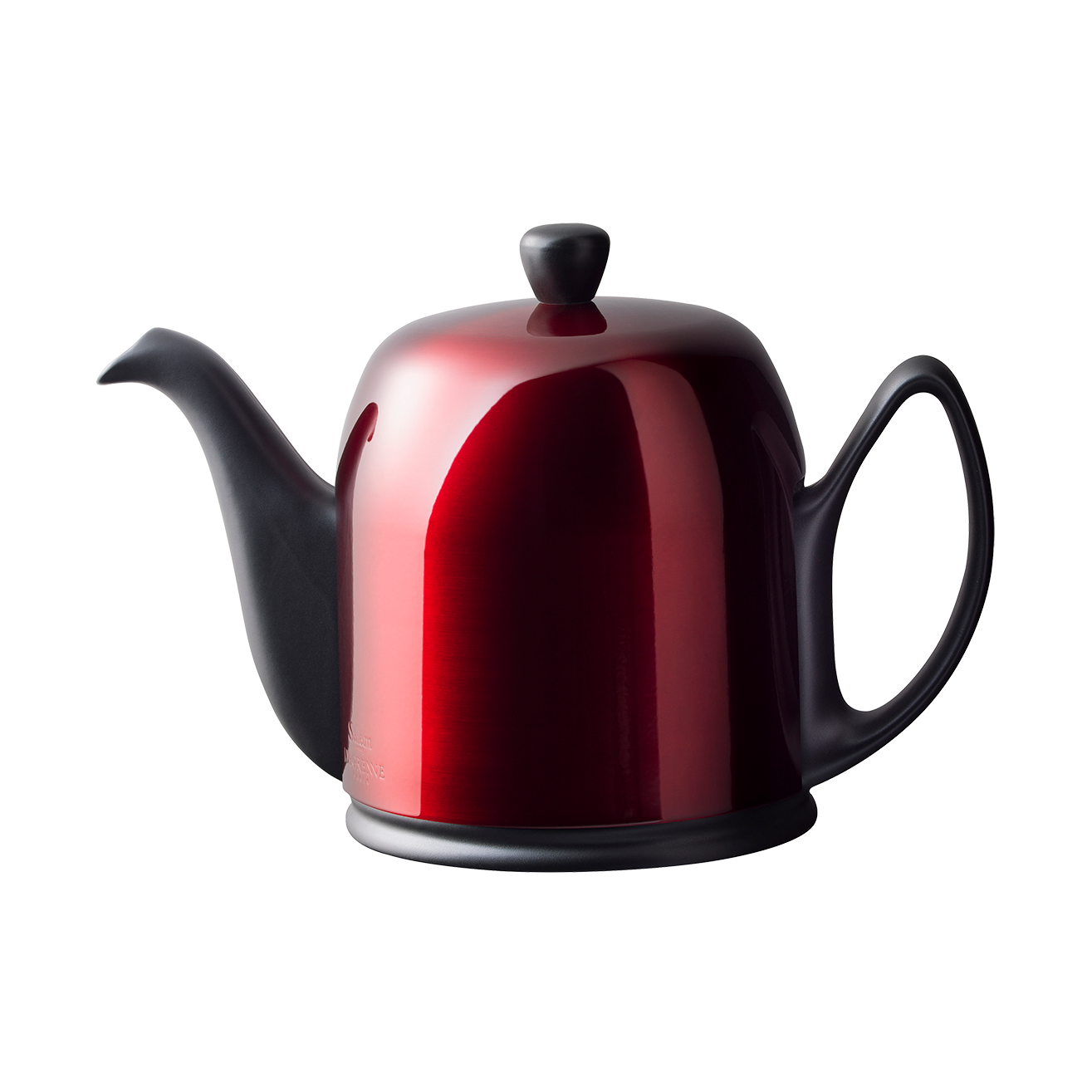 Degrenne Dzbanek do herbaty Salam 1 L Candy apple-Black