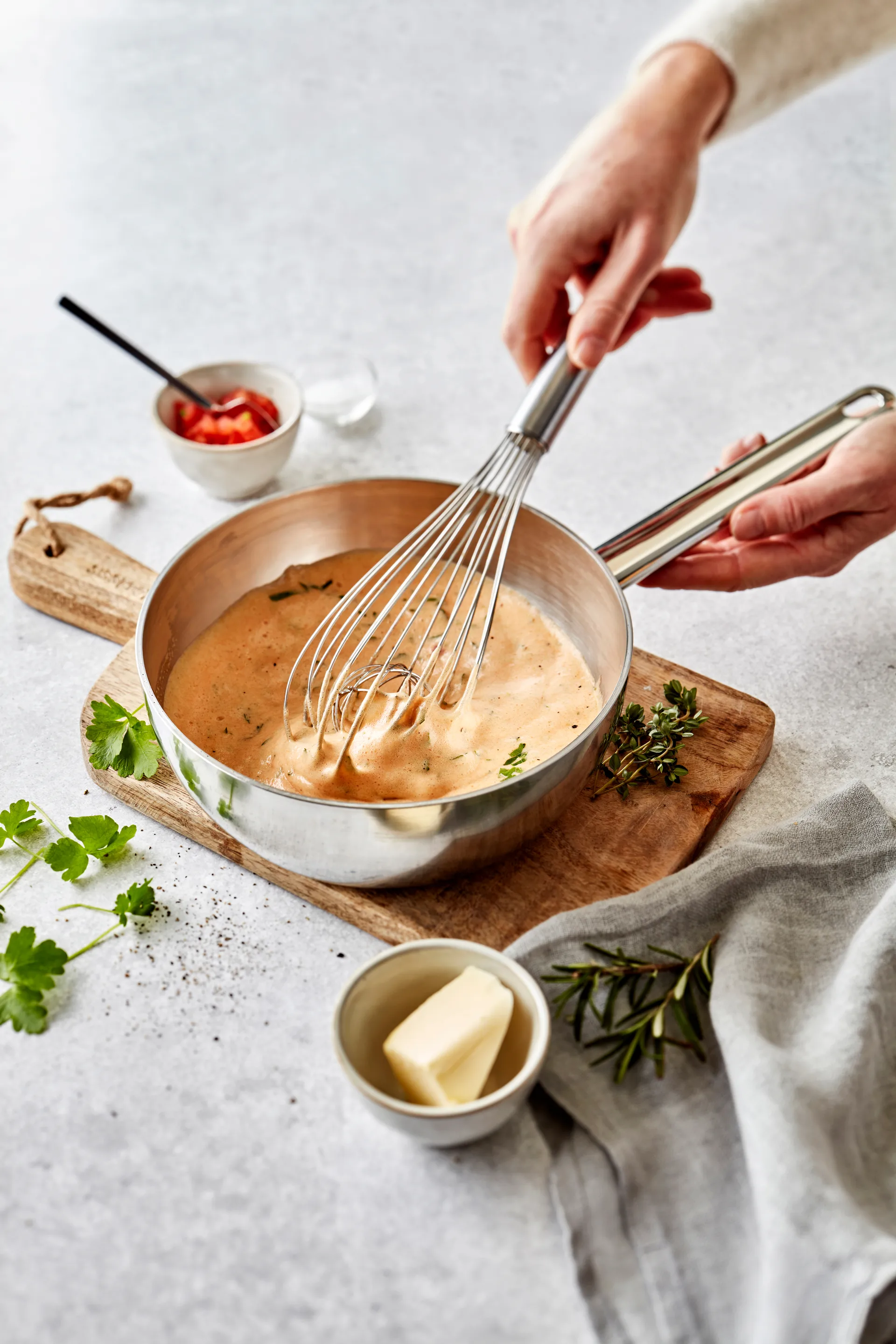 Demeyere Apollo 7 patelnia sauté ze stali nierdzewnej, Ø22 cm Demeyere