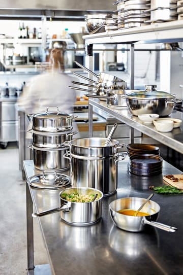 Demeyere Apollo 7 patelnia sauté ze stali nierdzewnej - Ø28 cm - Demeyere
