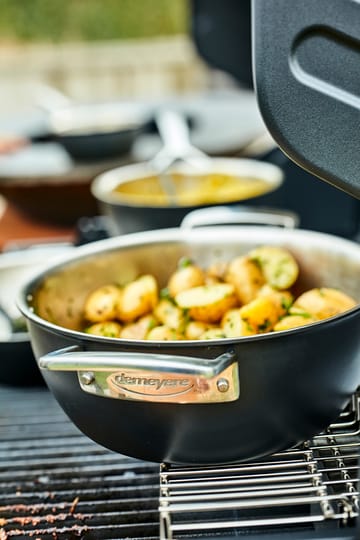 Demeyere Black 5 patelnia do serwowania ze stali nierdzewnej - 3,25 L - Demeyere