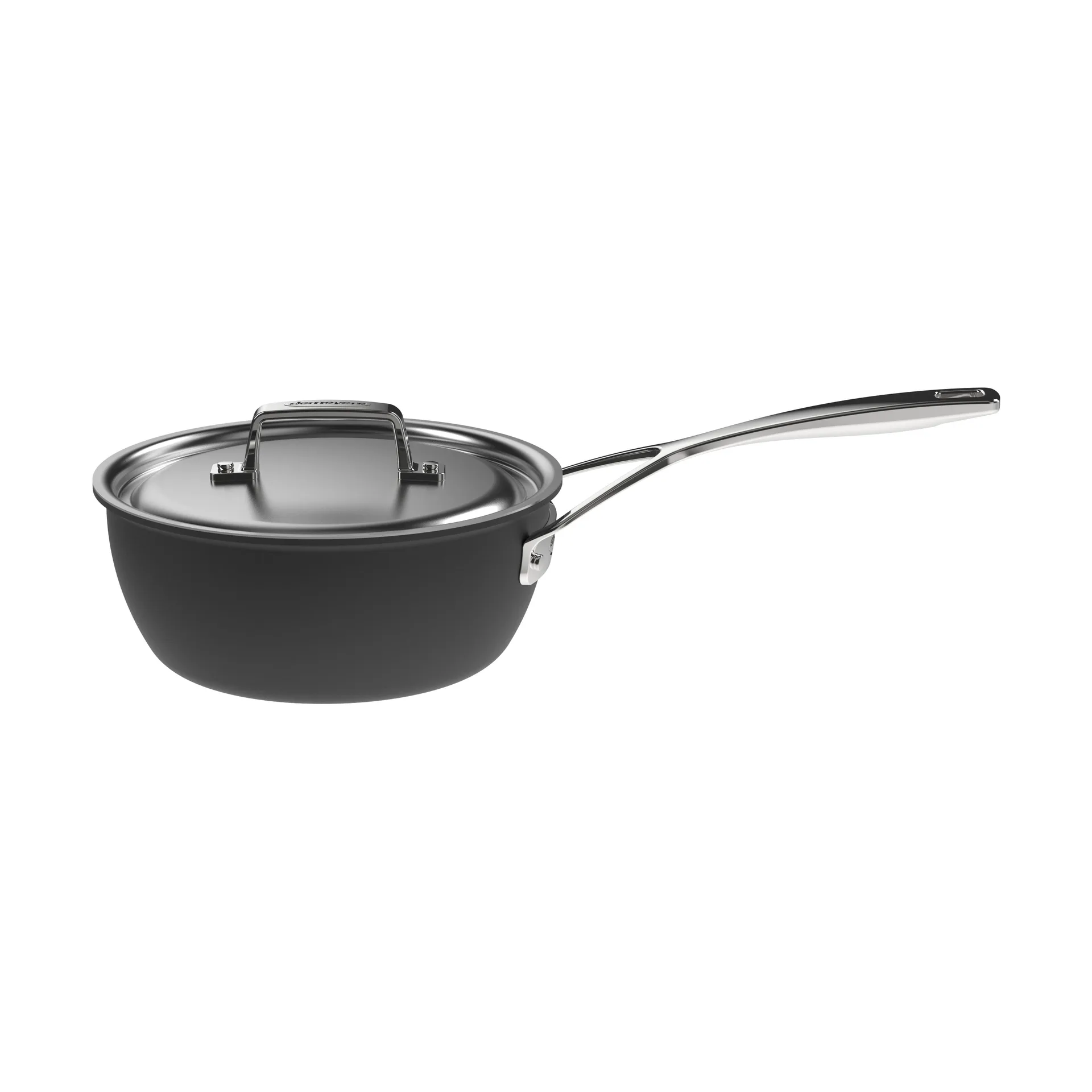 Demeyere Black 5 patelnia sauté 5-ply ze stali nierdzewnej, Ø20 cm Demeyere