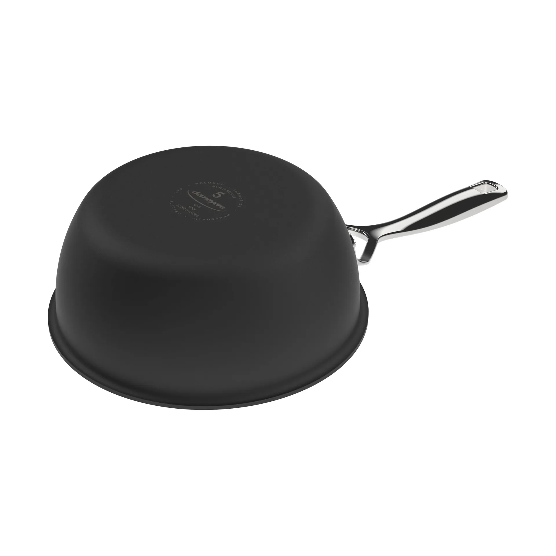 Demeyere Black 5 patelnia sauté 5-ply ze stali nierdzewnej, Ø20 cm Demeyere