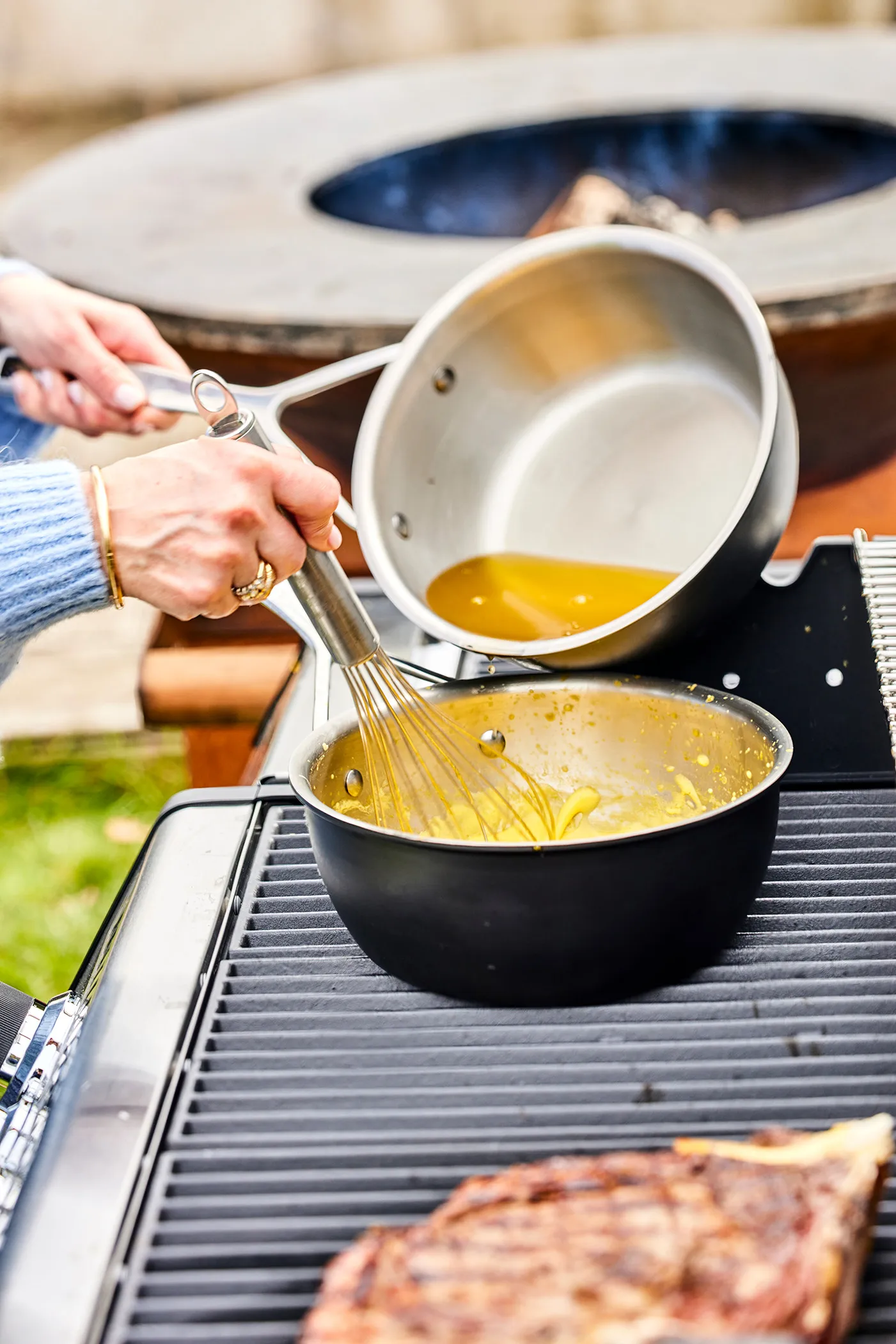 Demeyere Black 5 patelnia sauté 5-ply ze stali nierdzewnej, Ø20 cm Demeyere