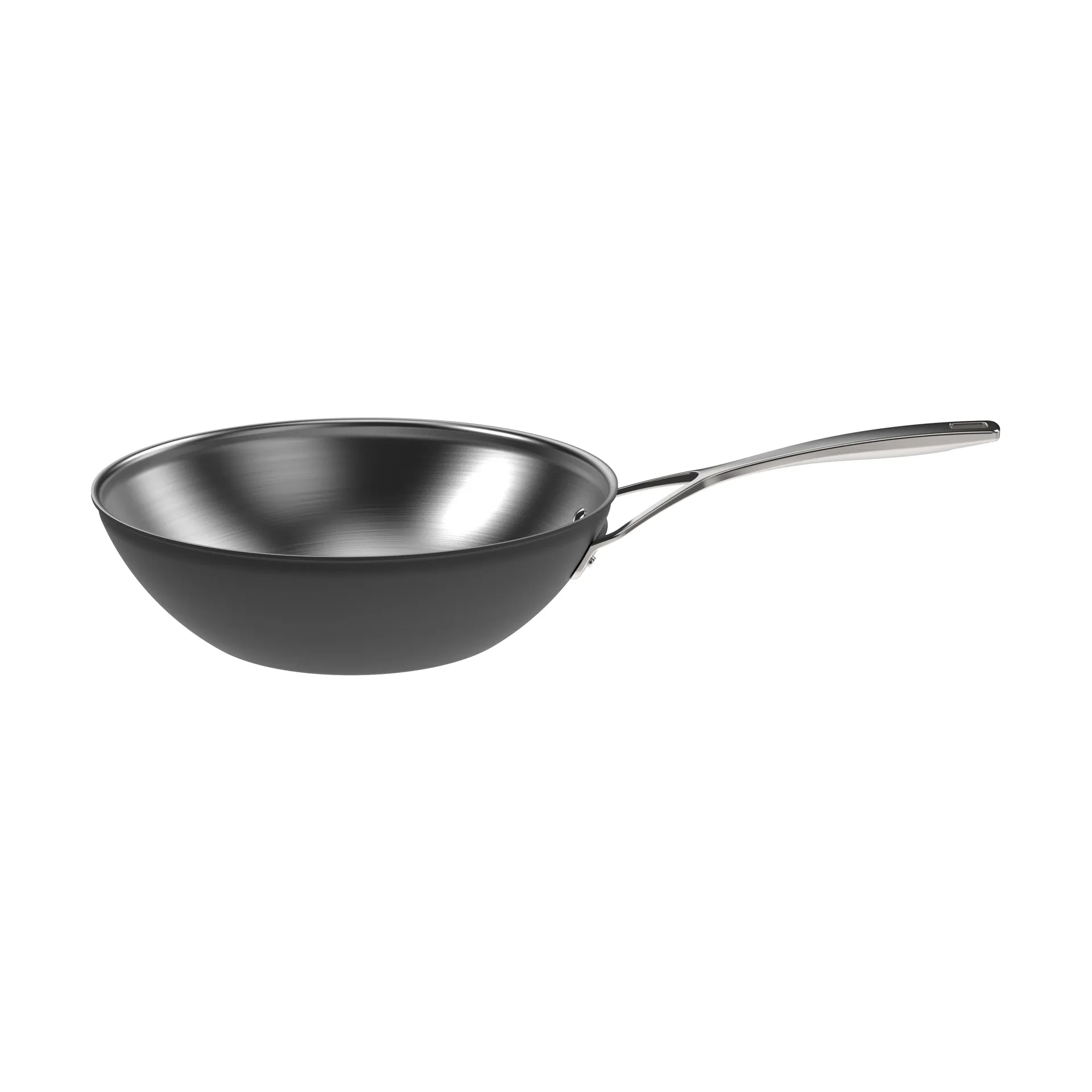 Demeyere Black 5 patelnia wok ze stali nierdzewnej, Ø30 cm Demeyere