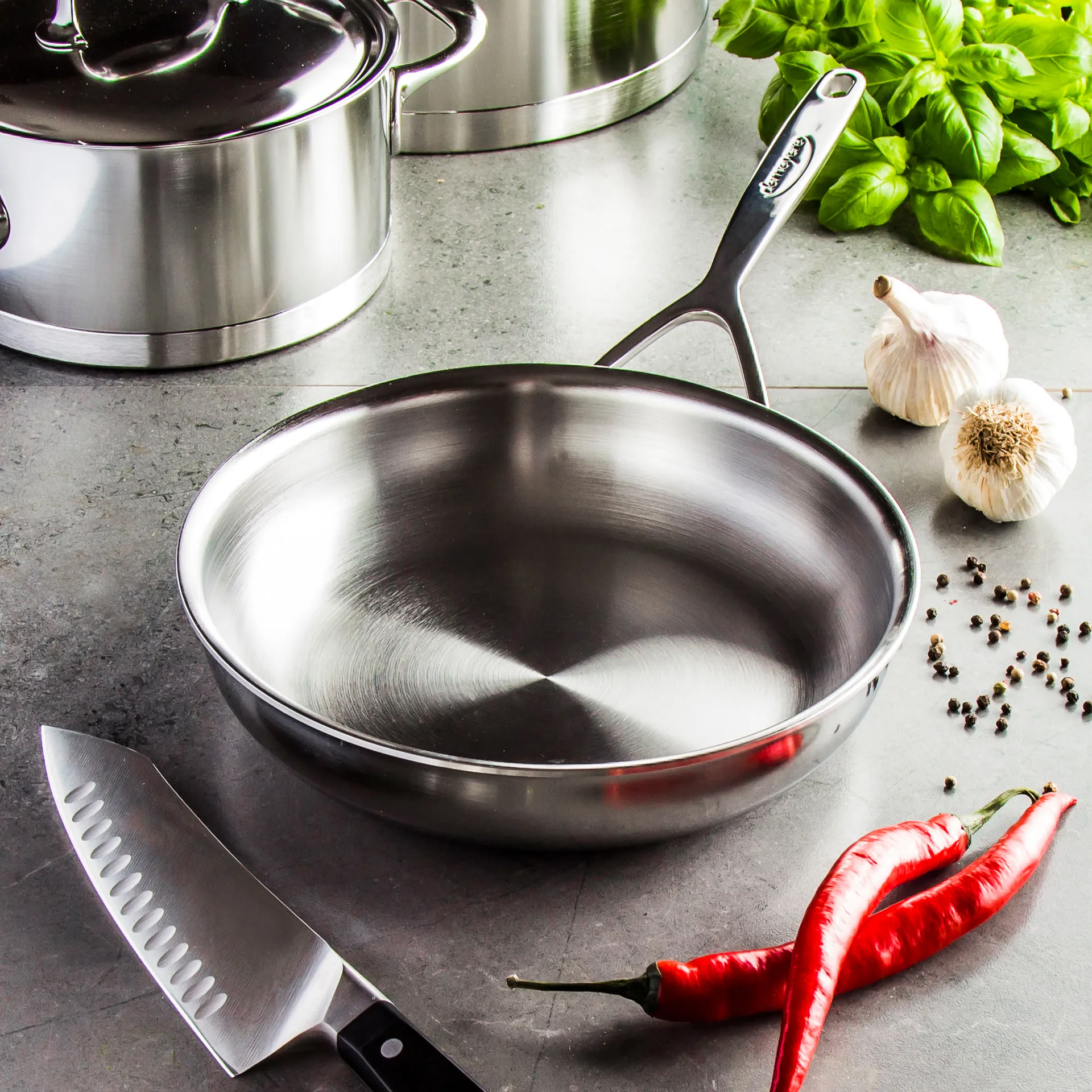 Multiline 7 patelnia ze stali nierdzewnej 7-ply, Ø20 cm Demeyere