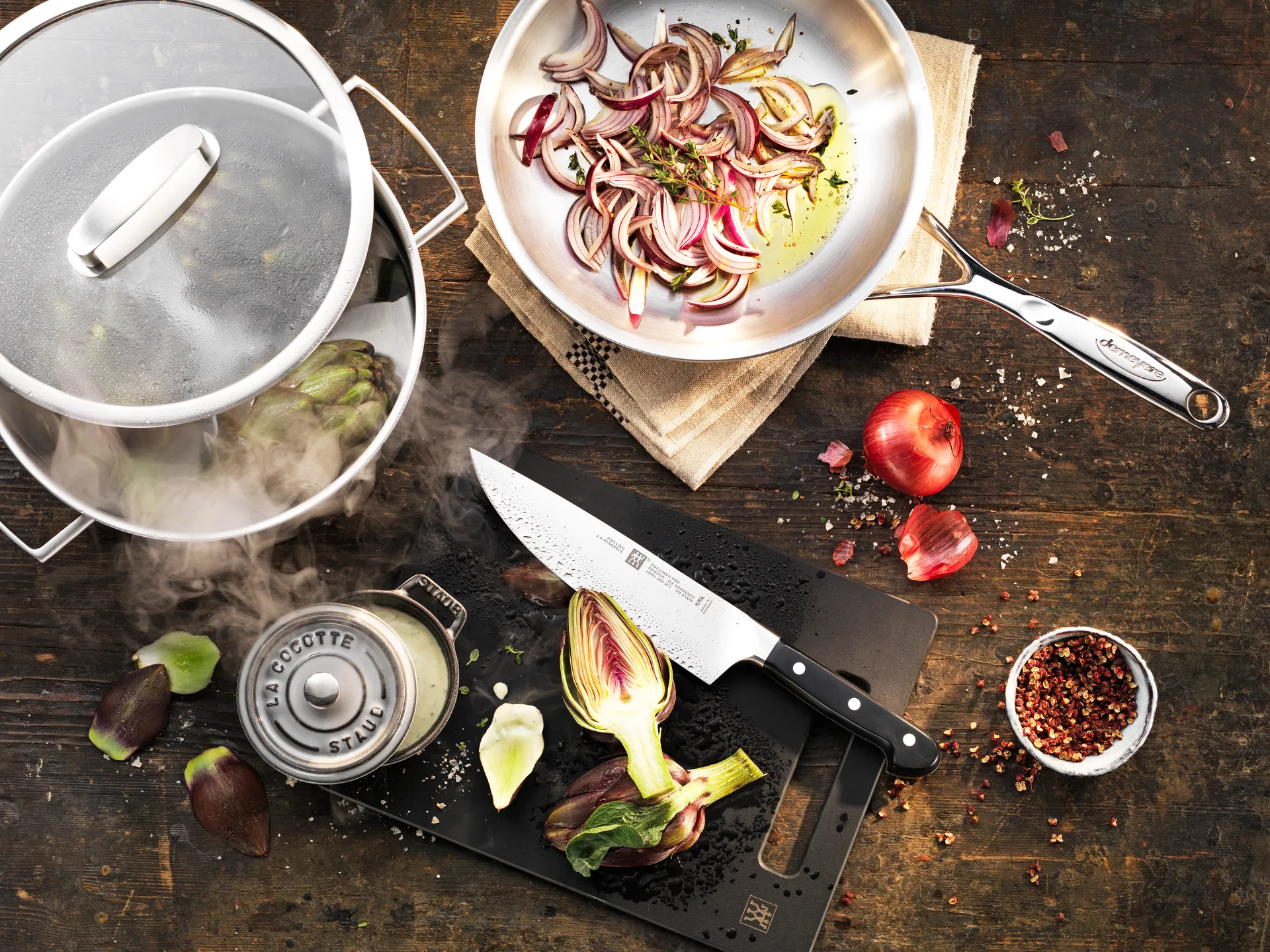 Patelnia Demeyere Proline, Ø 24 cm Demeyere