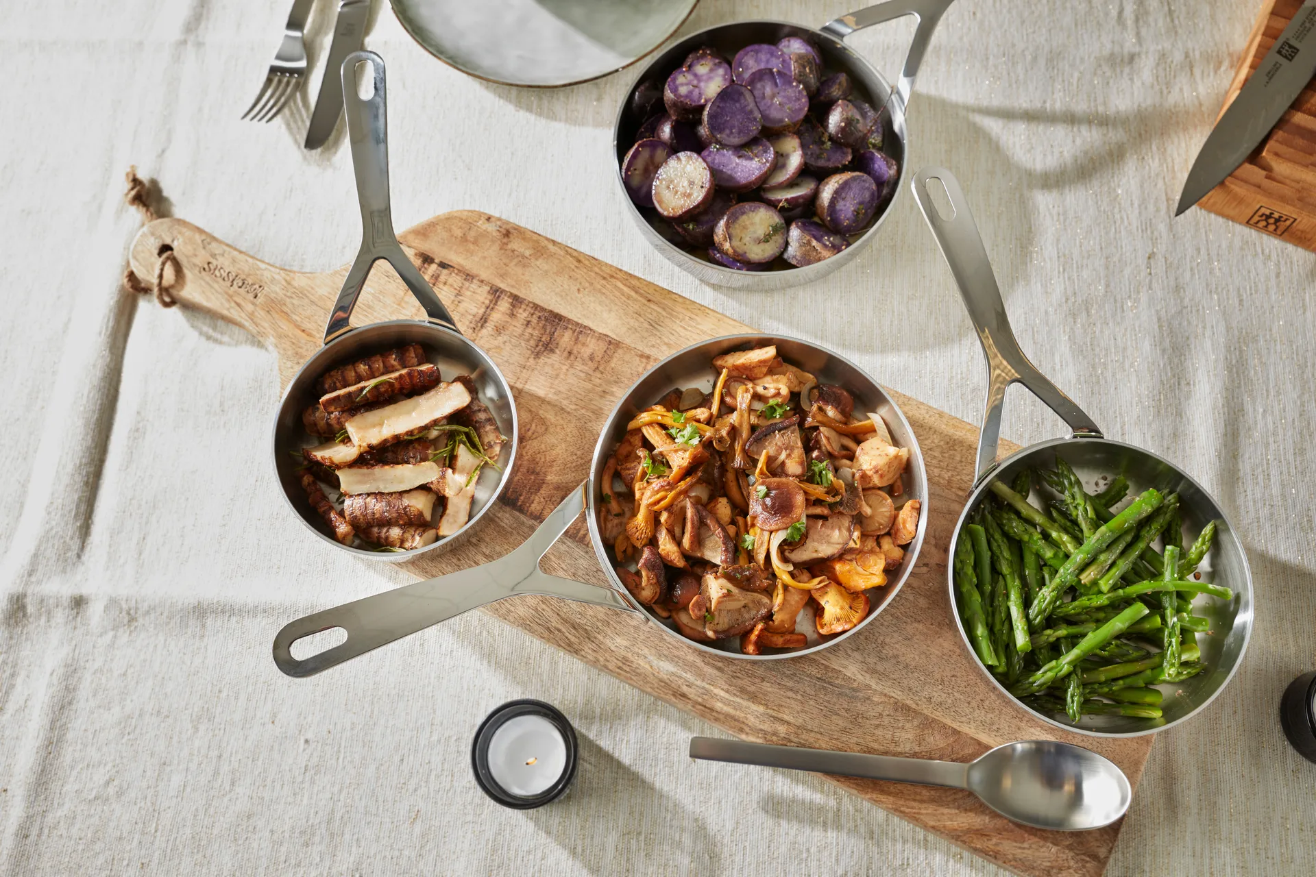 Specialties 3 patelnia mini ze stali nierdzewnej 3-ply, Ø16 cm Demeyere