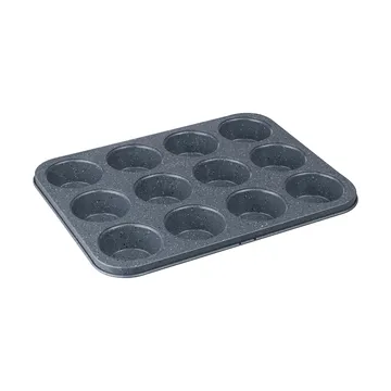 Forma do muffinek Quantanium Finish - Szary, 12 szt. - Denby