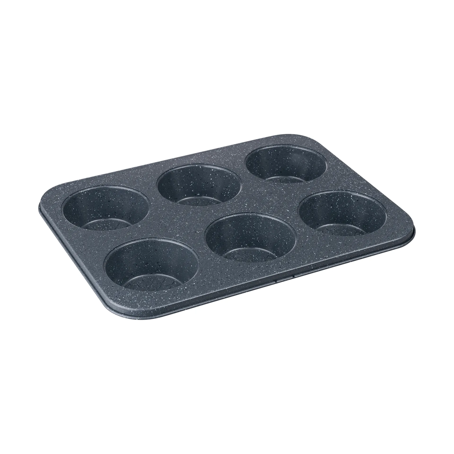 Forma do muffinek Quantanium Finish, Szary, 6 szt. Denby