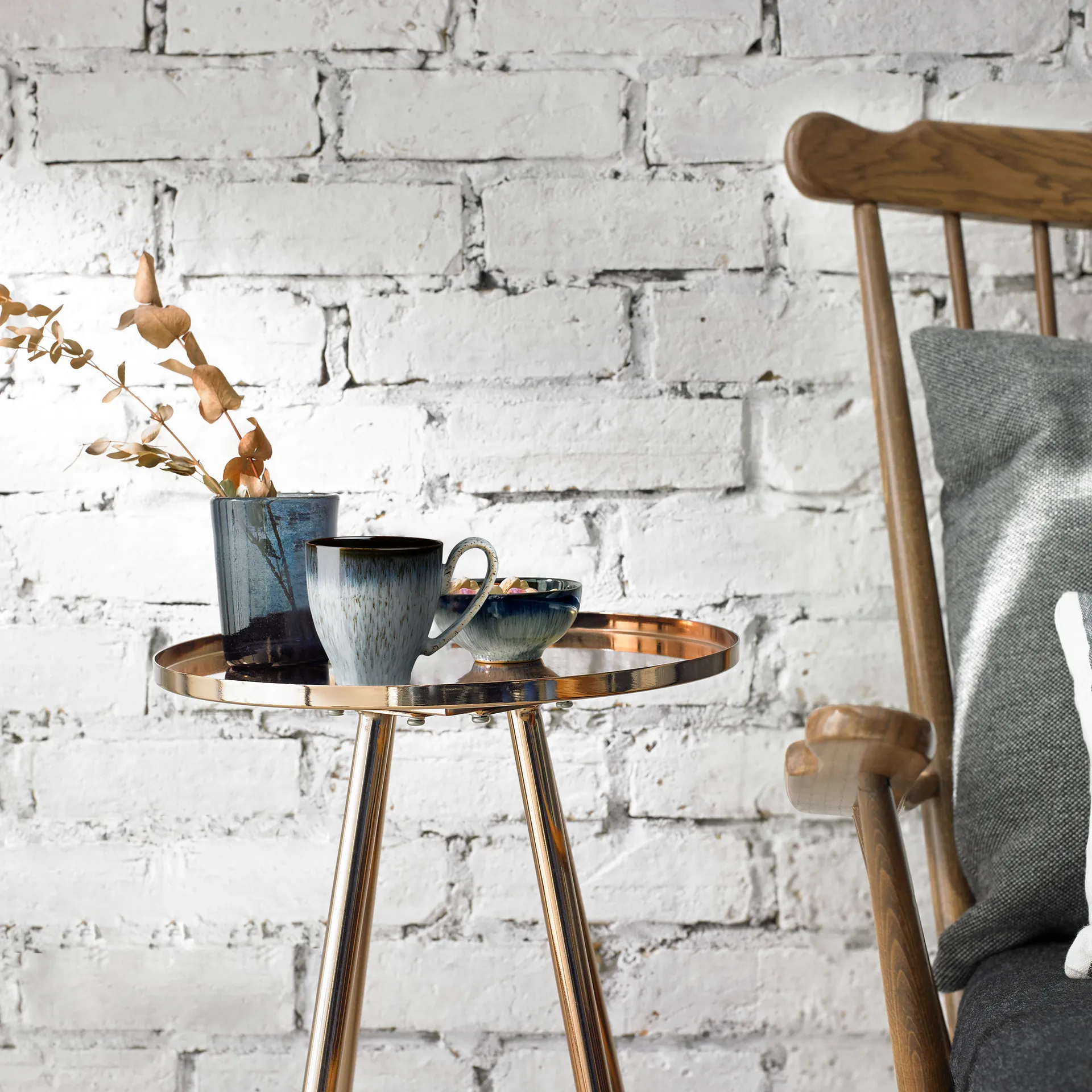 Halo kubek 420 ml, Niebieski-szary-czarny Denby