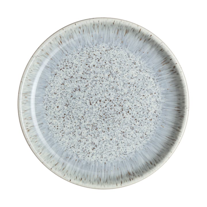 Halo Speckle coupe talerz 21 cm - szary-brązowy - Denby