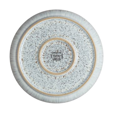 Halo Speckle coupe talerz 21 cm - szary-brązowy - Denby