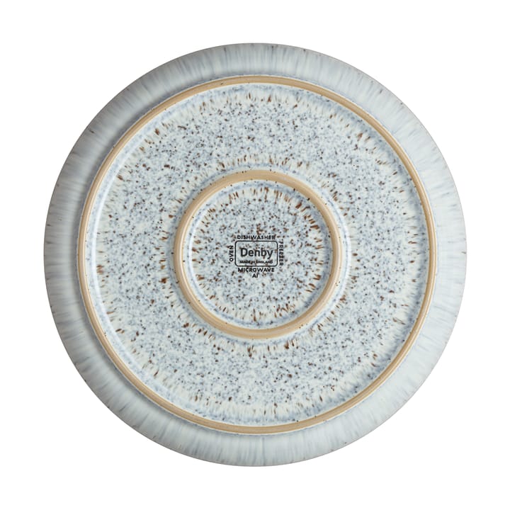 Halo Speckle coupe talerz 21 cm, szary-brązowy Denby