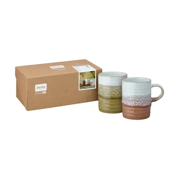 Kiln Accents kubki 400 ml, 2 sztuki - Ochre-rust - Denby