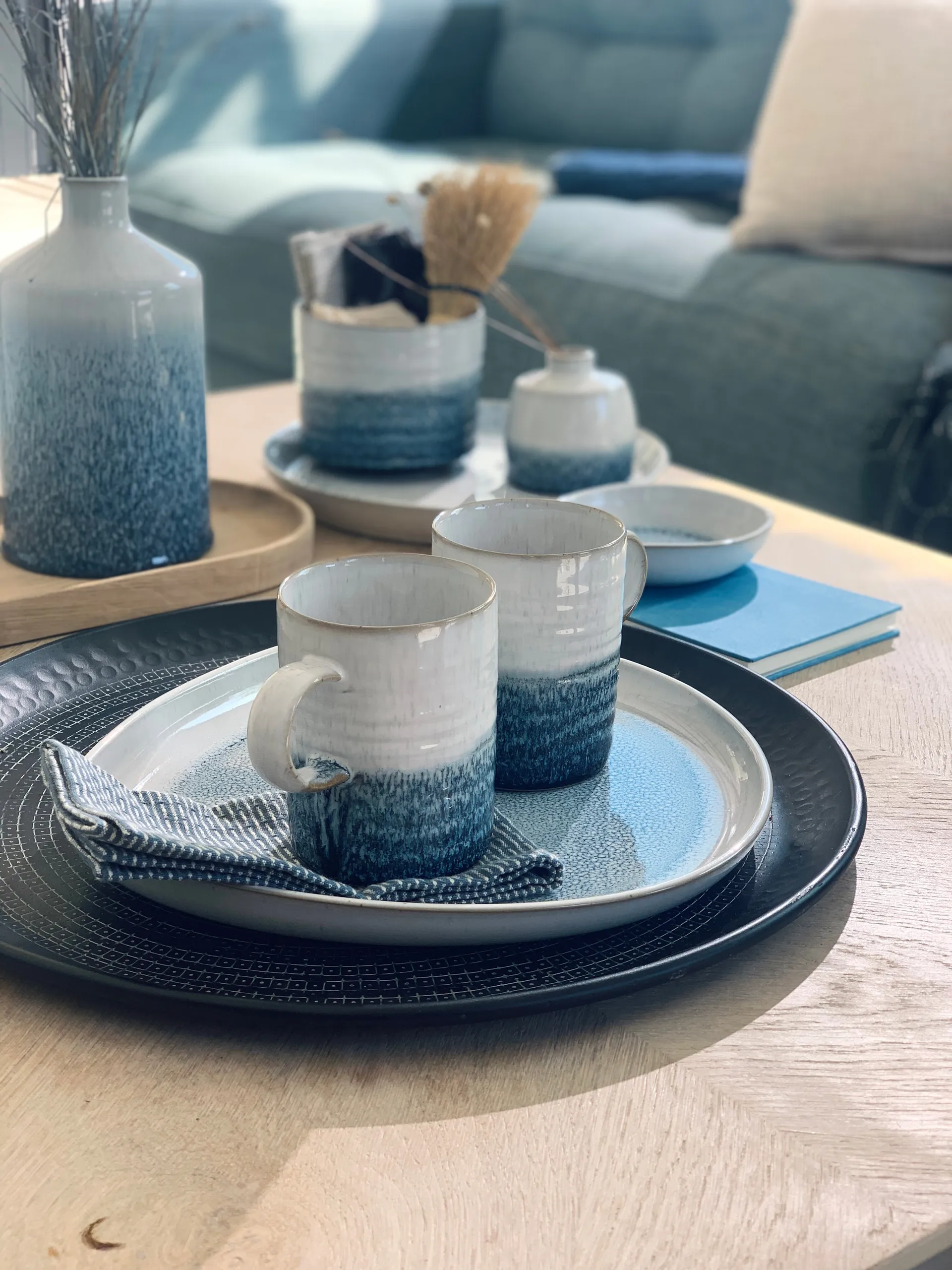 Miska do serwowania Kiln blue Alt, Small, Ø13 cm Denby