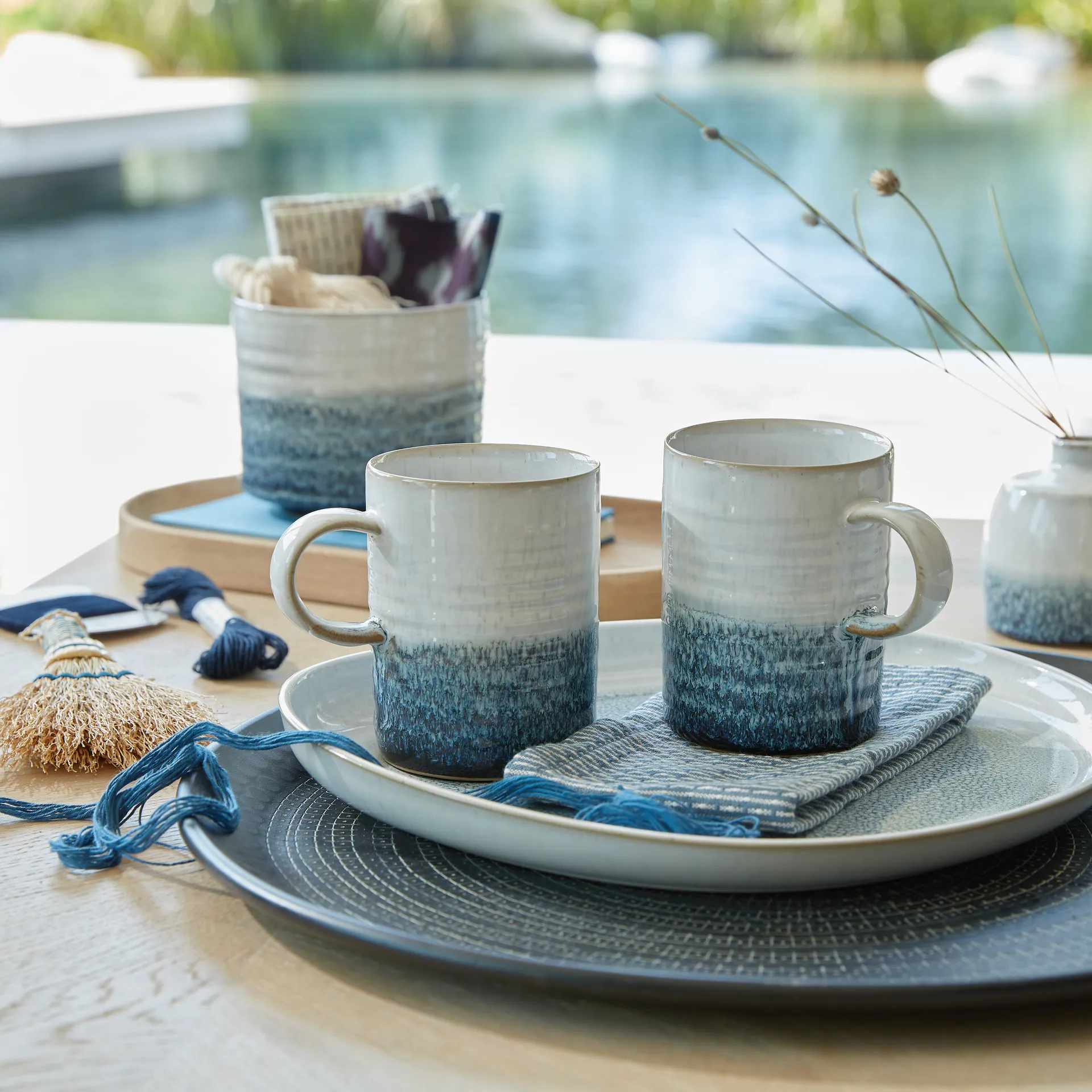 Miska do serwowania Kiln blue Alt, Small, Ø13 cm Denby