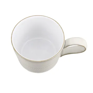 Natural Canvas filiżanka do herbaty i kawy 260 ml - Textured - Denby