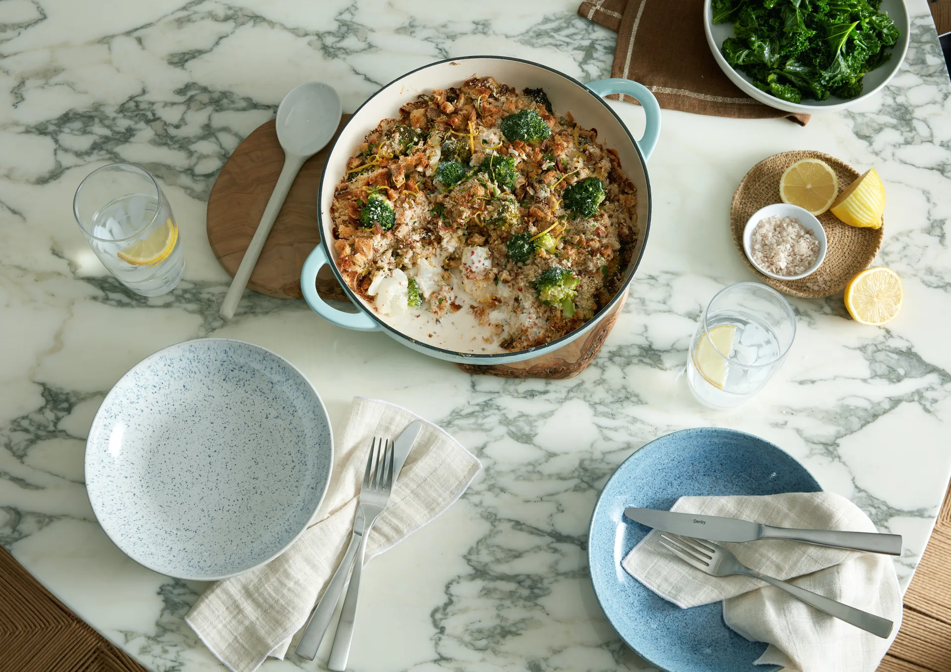 Studio Blue miska 20,5 cm, Pebble Denby