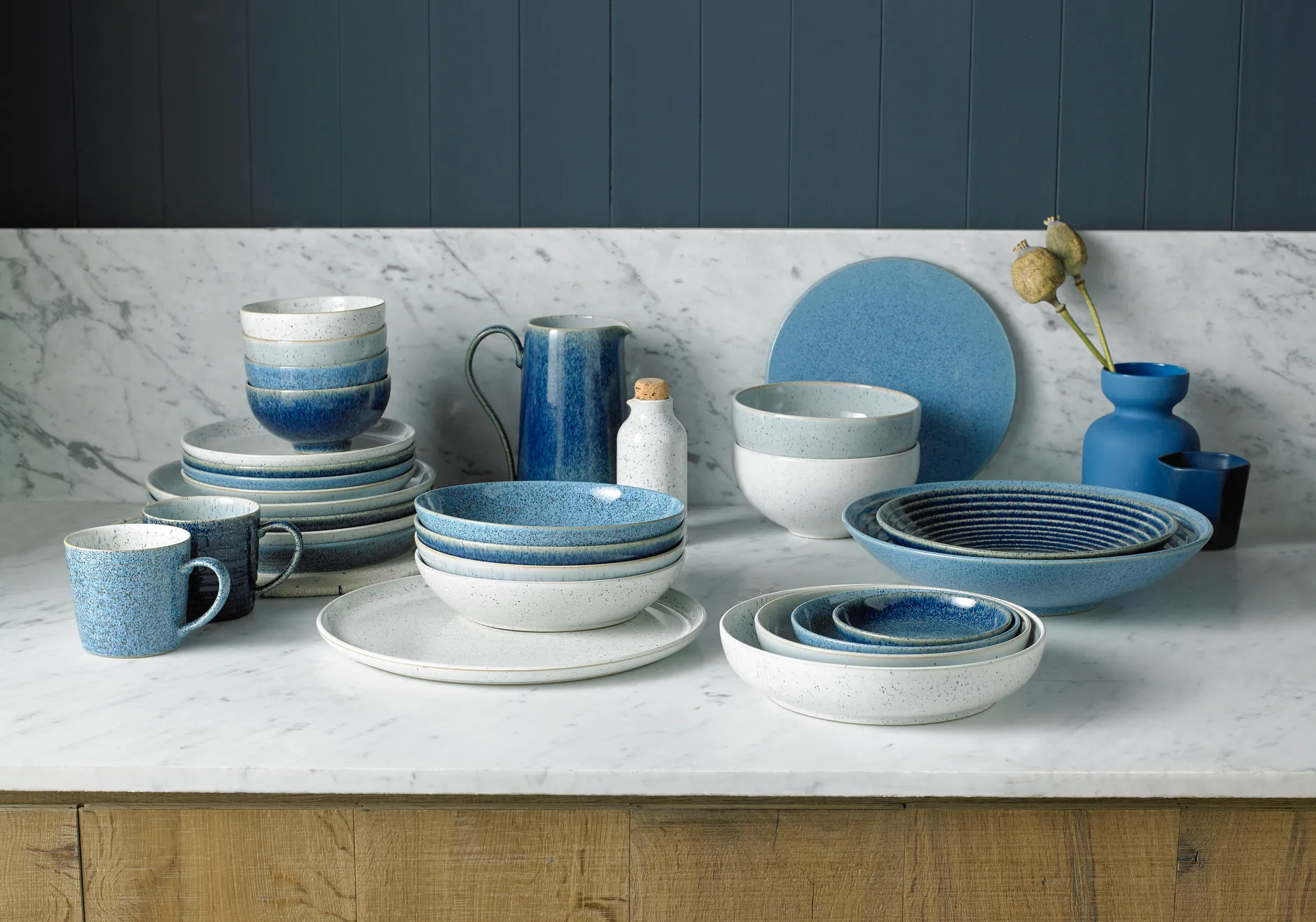 Studio Blue miska do ryżu 13 cm, Flint Denby