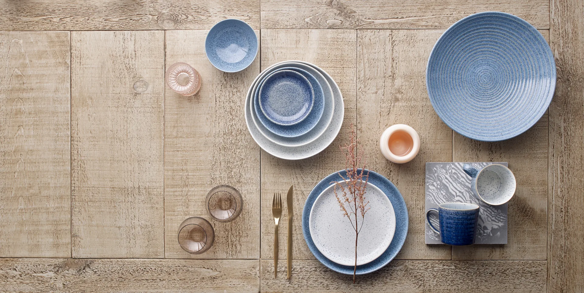 Studio Blue miska do ryżu 13 cm, Flint Denby