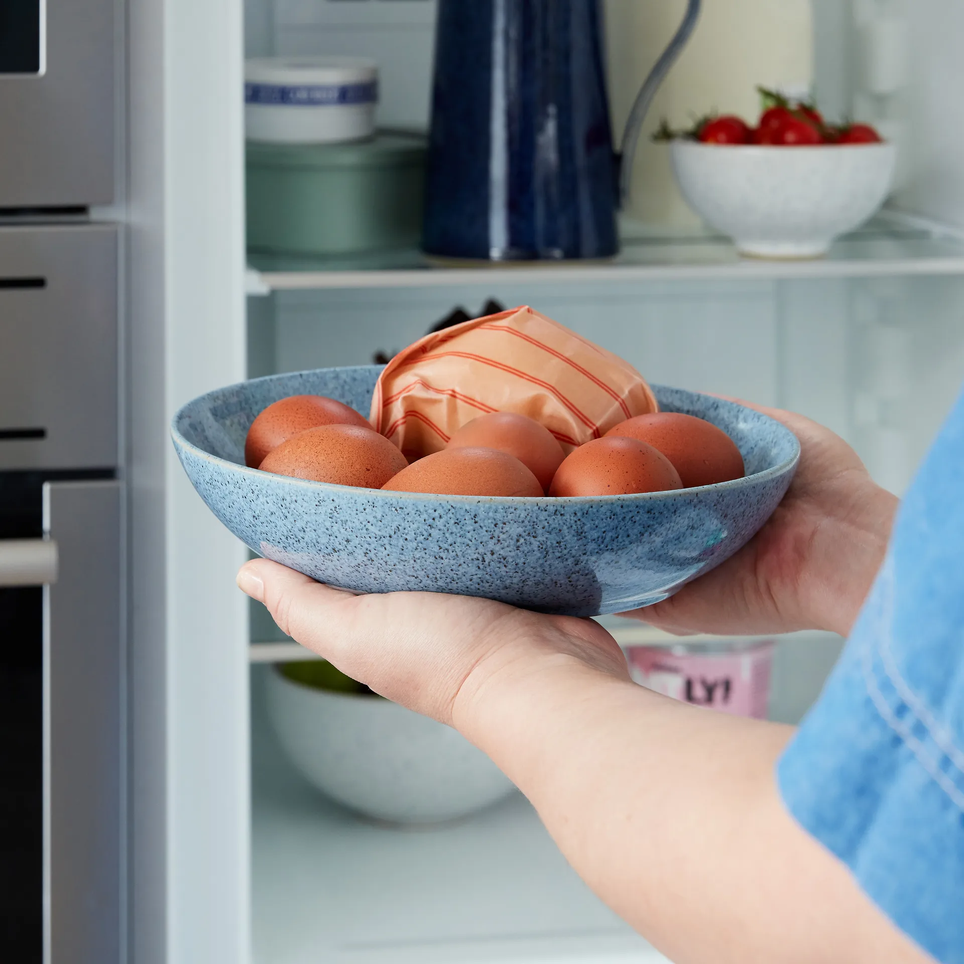 Studio Blue pasta miska 22 cm, Flint Denby