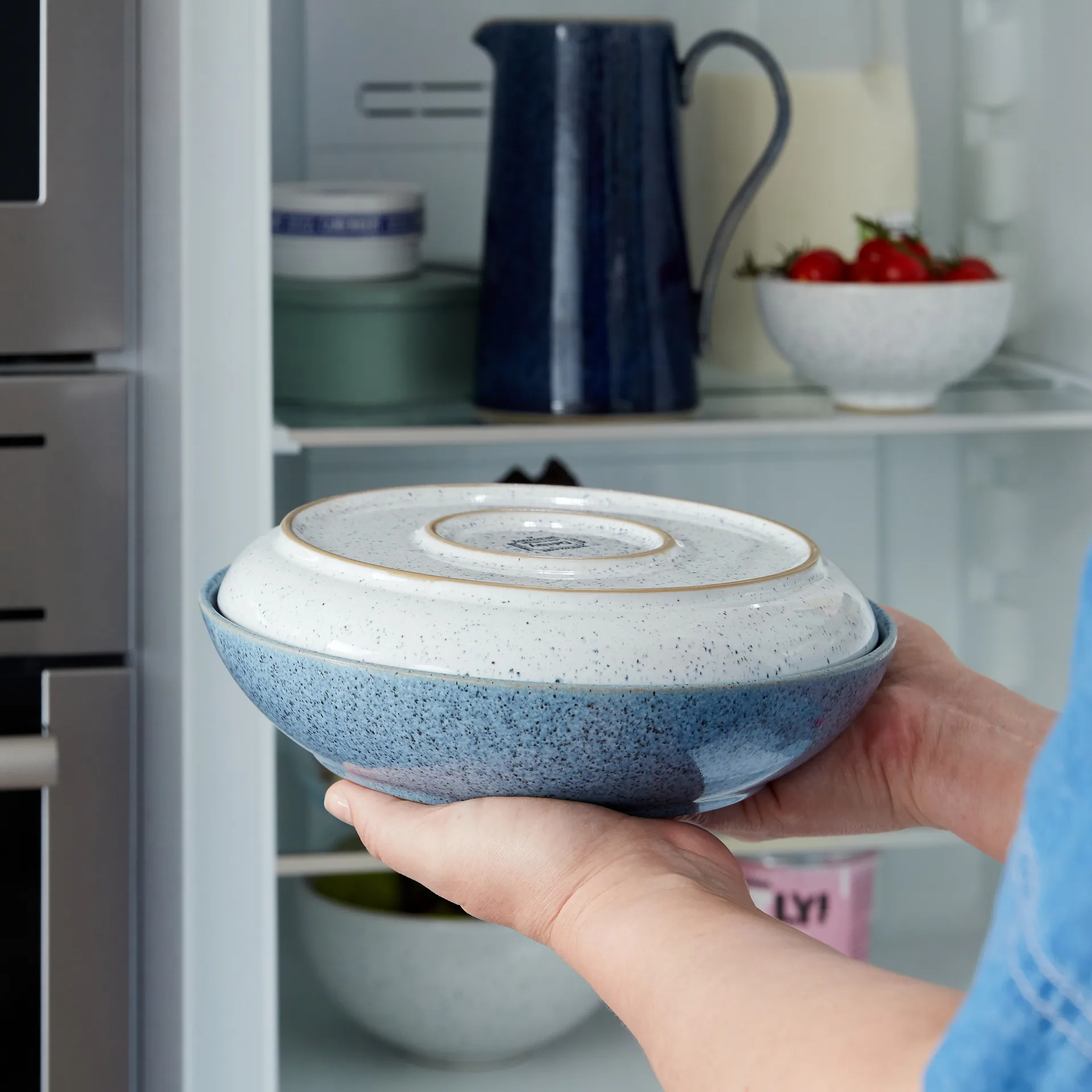 Studio Blue pasta miska 22 cm, Flint Denby