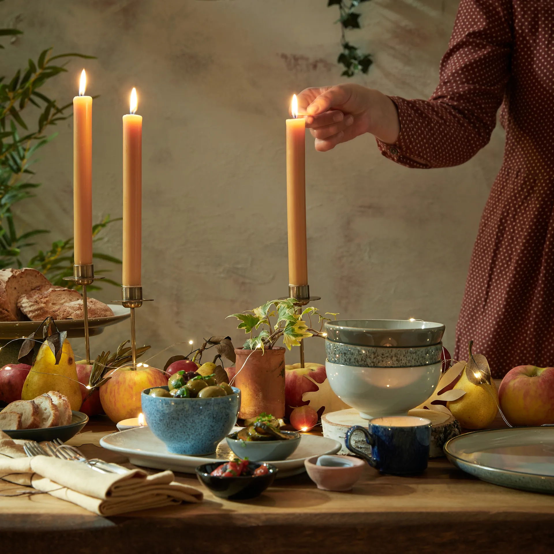 Studio Grey nude miska 17,5 cm, Granite Denby