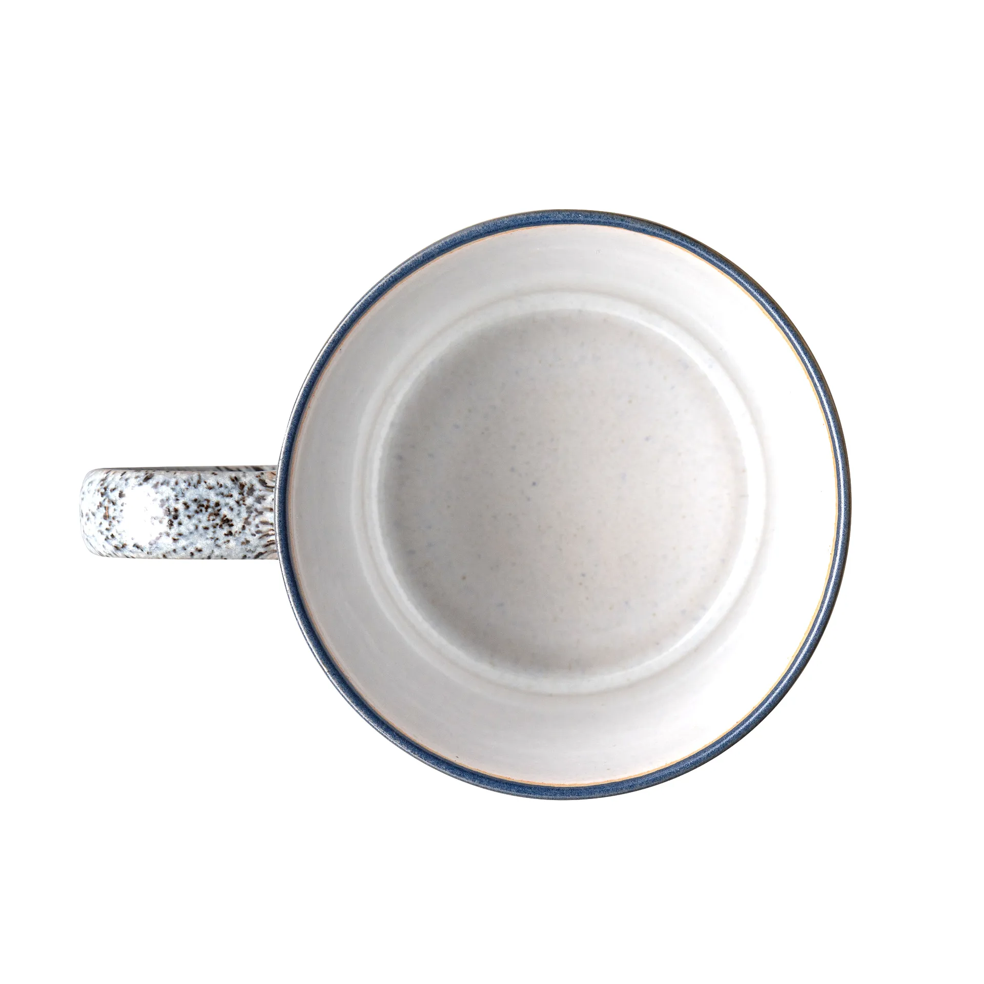 Studio Grey żłobiony kubek 400 ml, Granite Denby