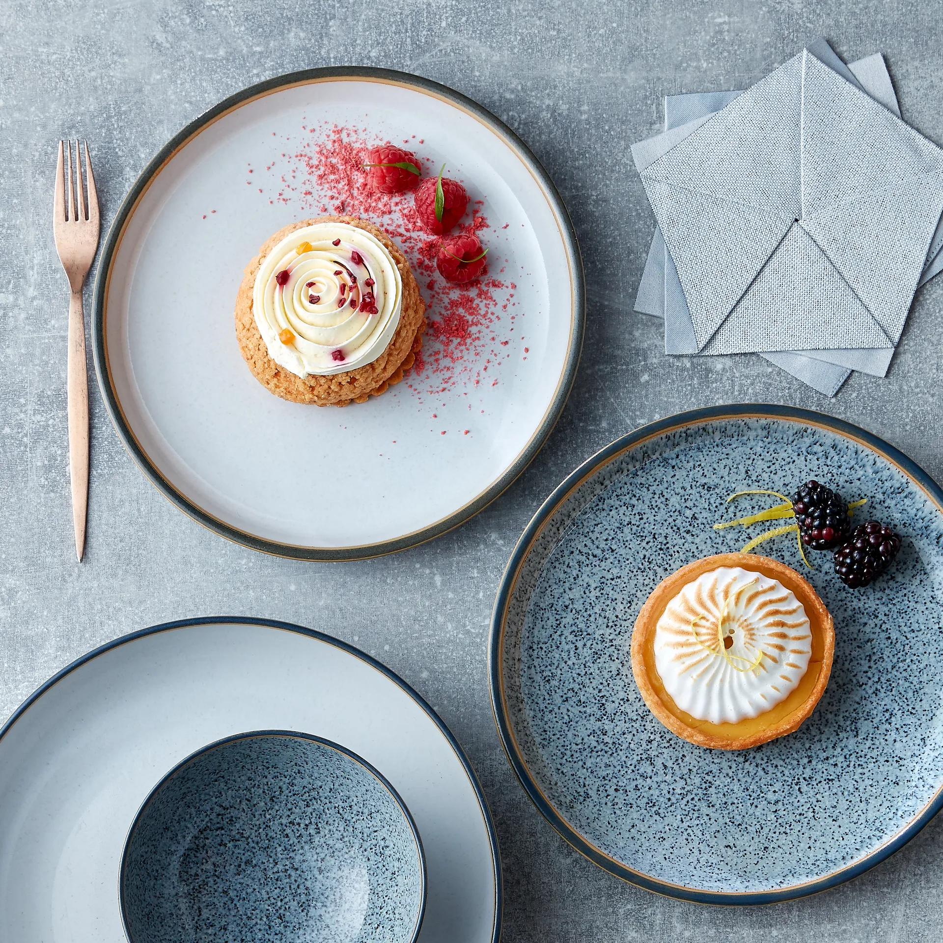 Talerz coupe Studio Grey 26 cm, Granite Denby