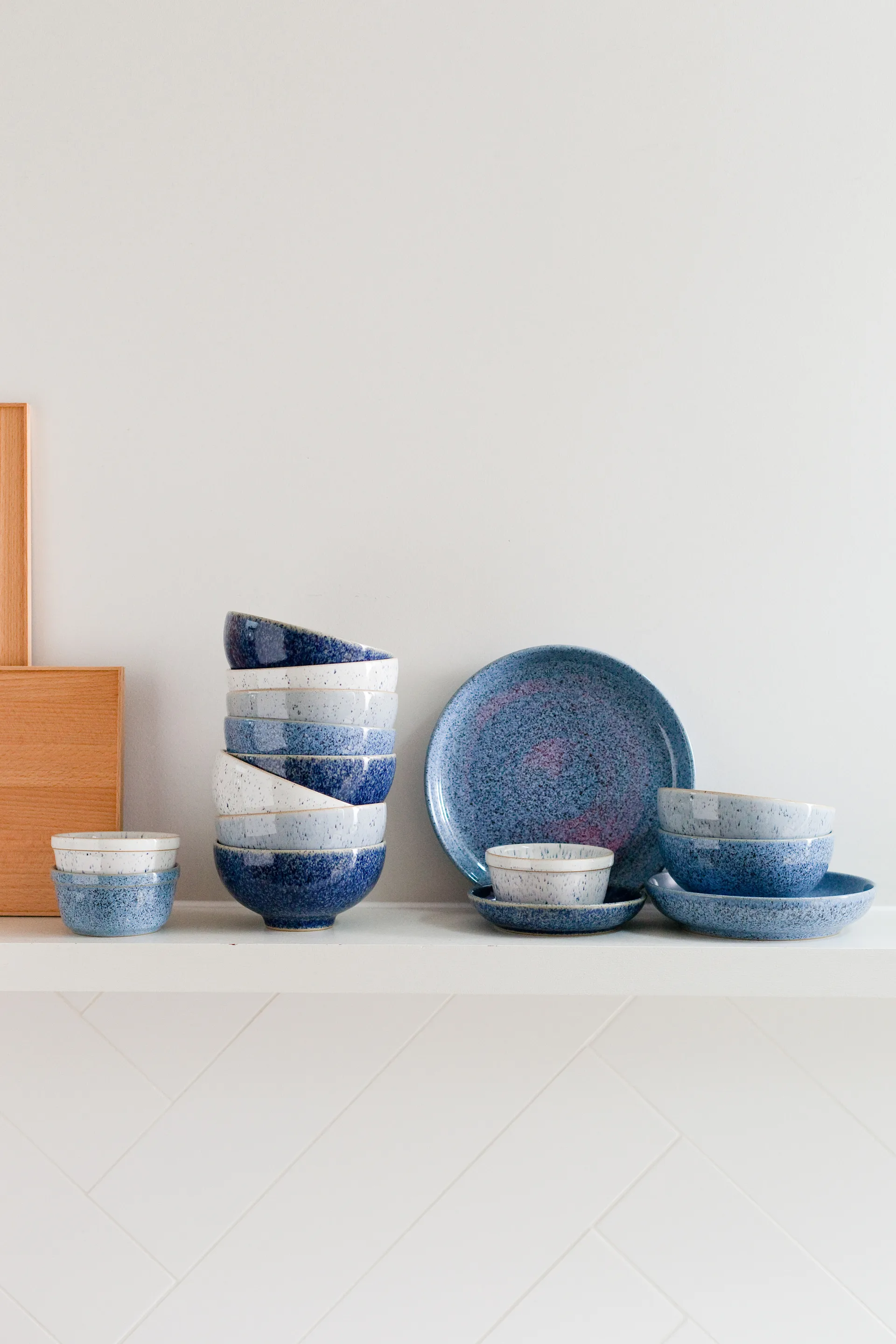 Talerz Studio Blue 17 cm, Flint Denby