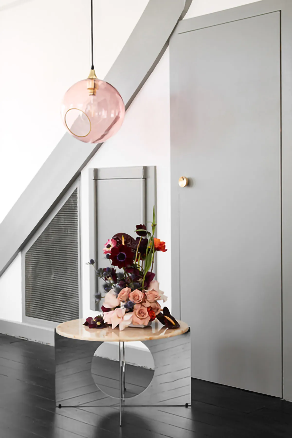 Ballroom zwis XL Ø32 cm, Róża Design By Us