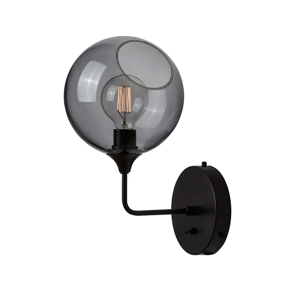 Kinkiet Ballroom Ø20 cm, Przydymiony Design By Us