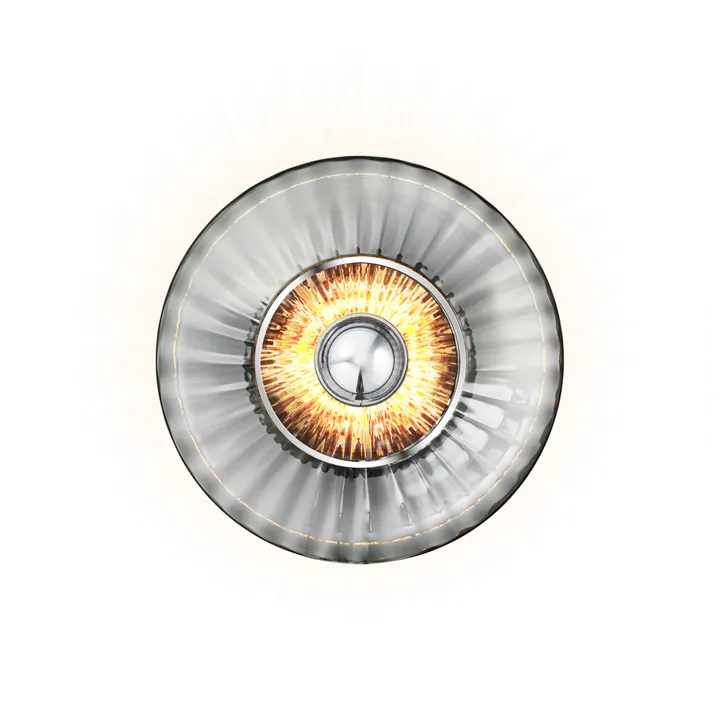 Kinkiet New Wave Optic Ø26 cm - Przydymiony - Design By Us