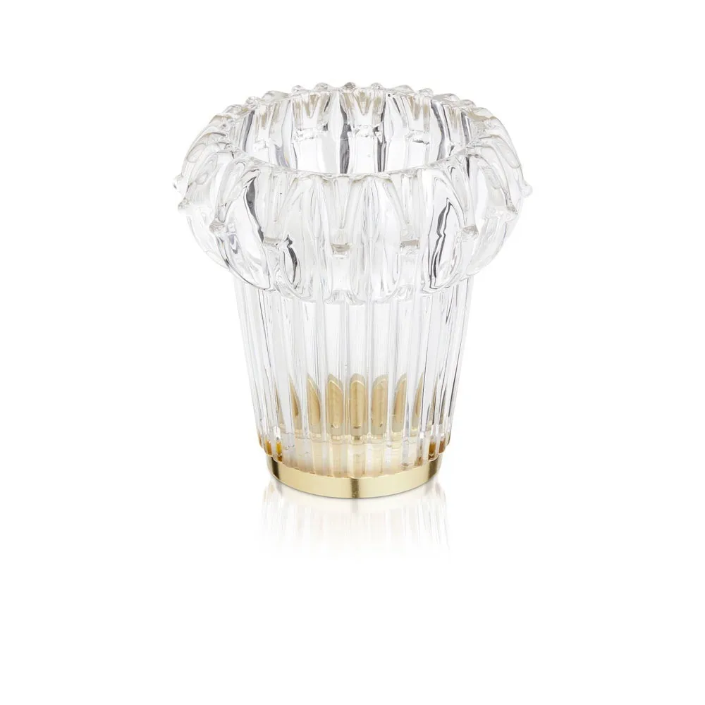 Klosz do lampy ściennej New Wave Optic Eyeball - Ø12 cm, Złota podstawa Design By Us