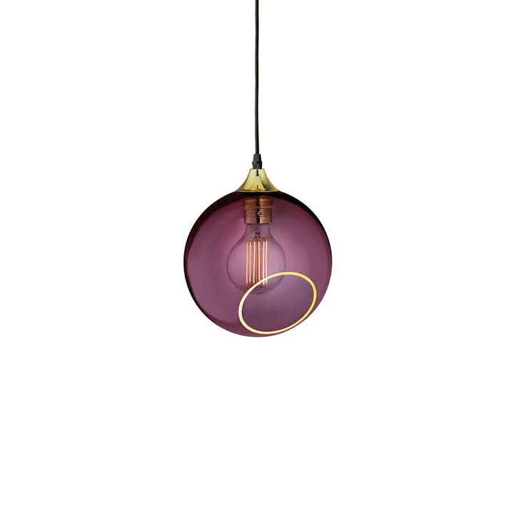Lampa wisząca Ballroom Ø20 cm - Złoto-Purple Rain - Design By Us