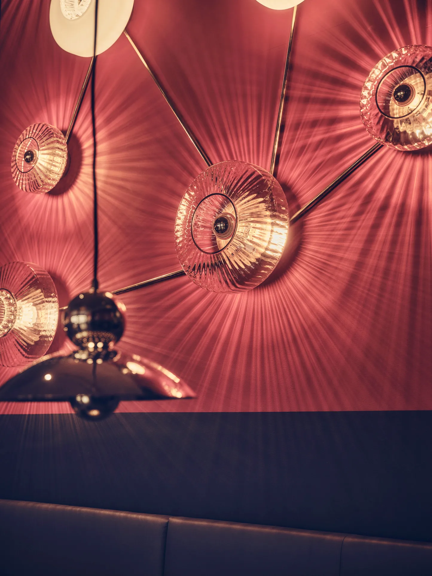 New Wave Optic kinkiet XL, Clear Design By Us