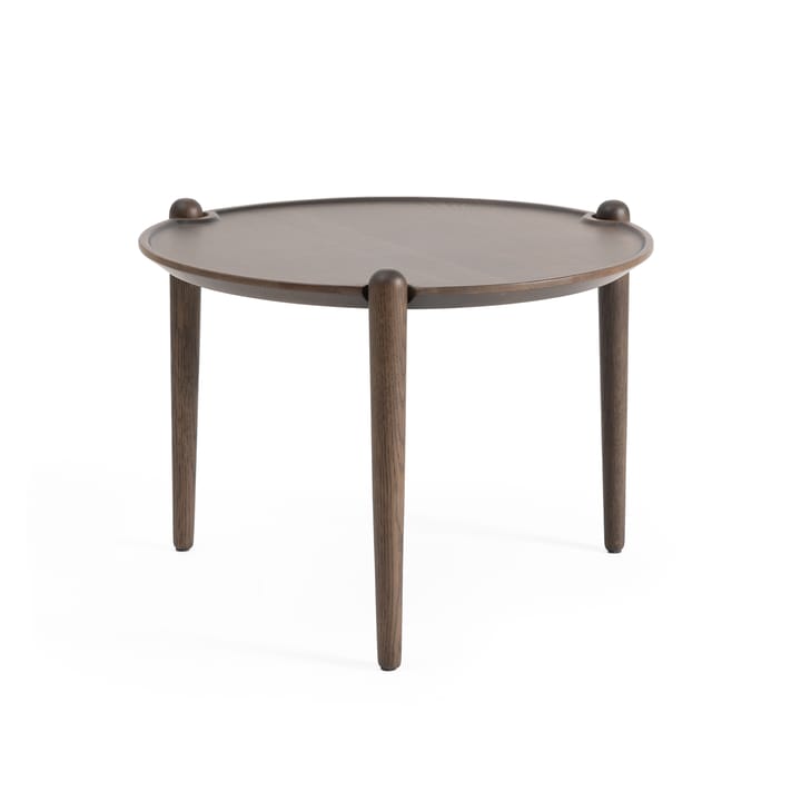 Aria stolik kawowy niski 37 cm - Dark oak - Design House Stockholm
