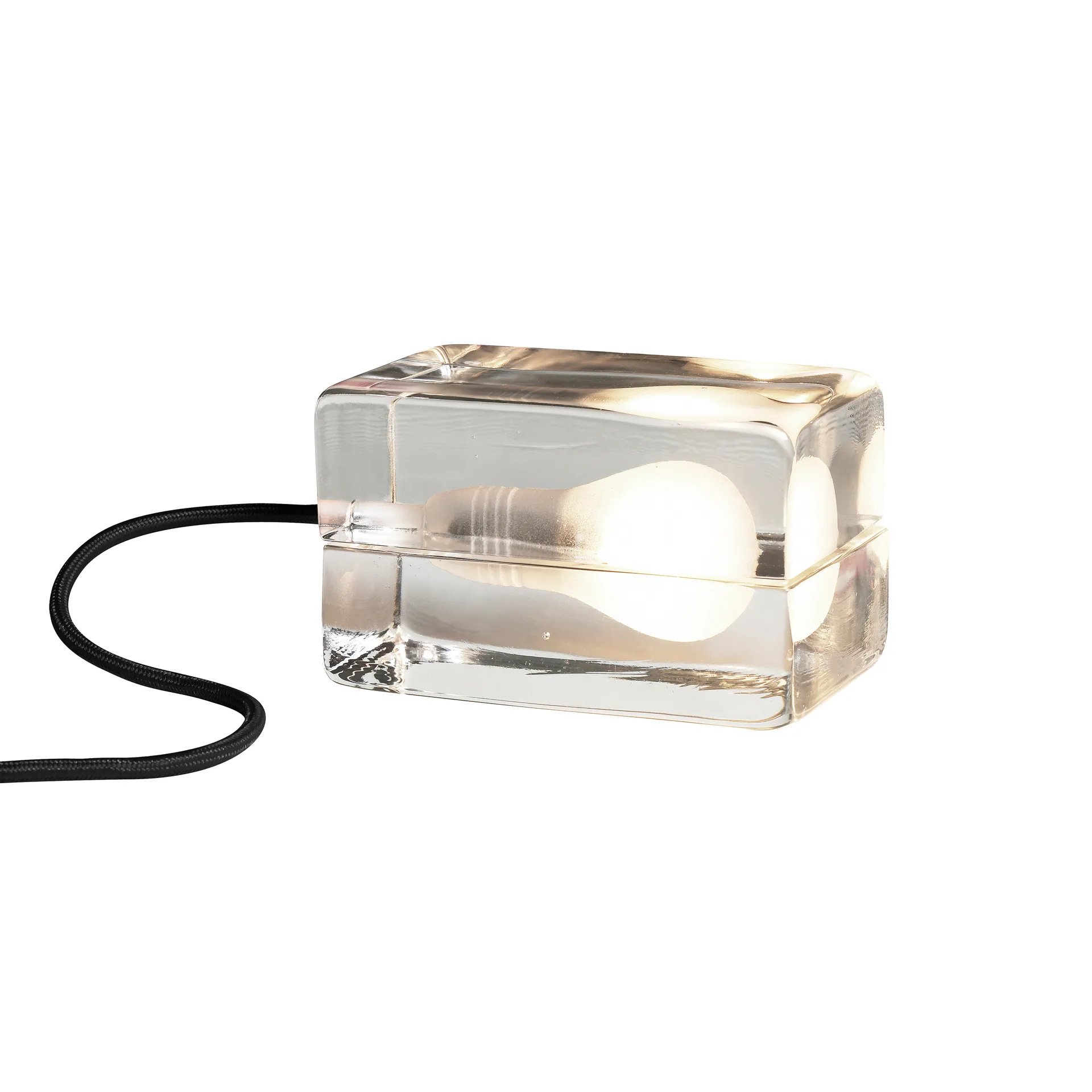 Block Lampa, czarny kabel Design House Stockholm