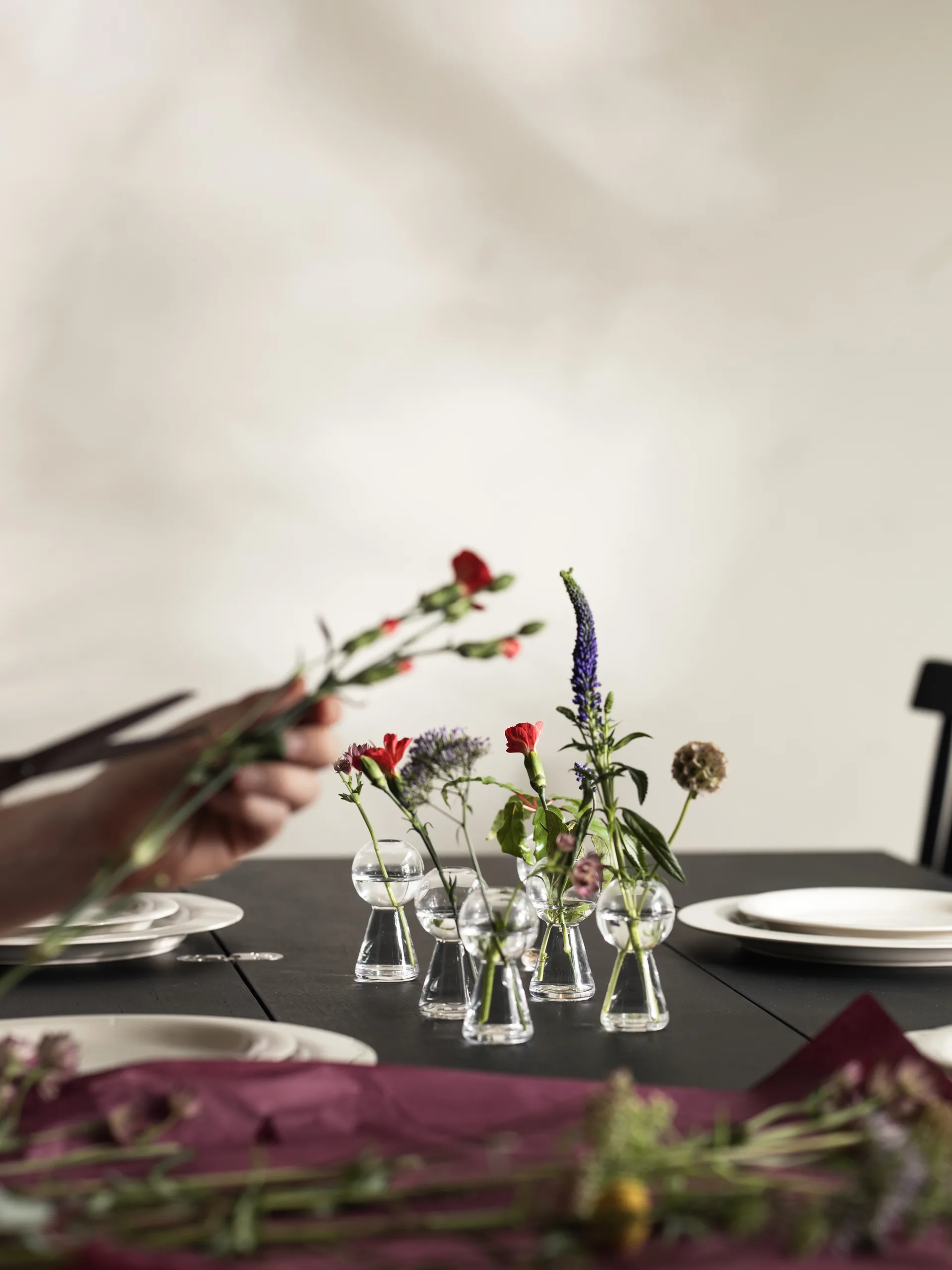 Bon Bon wazon mini 8,7 cm, Przezroczysty Design House Stockholm