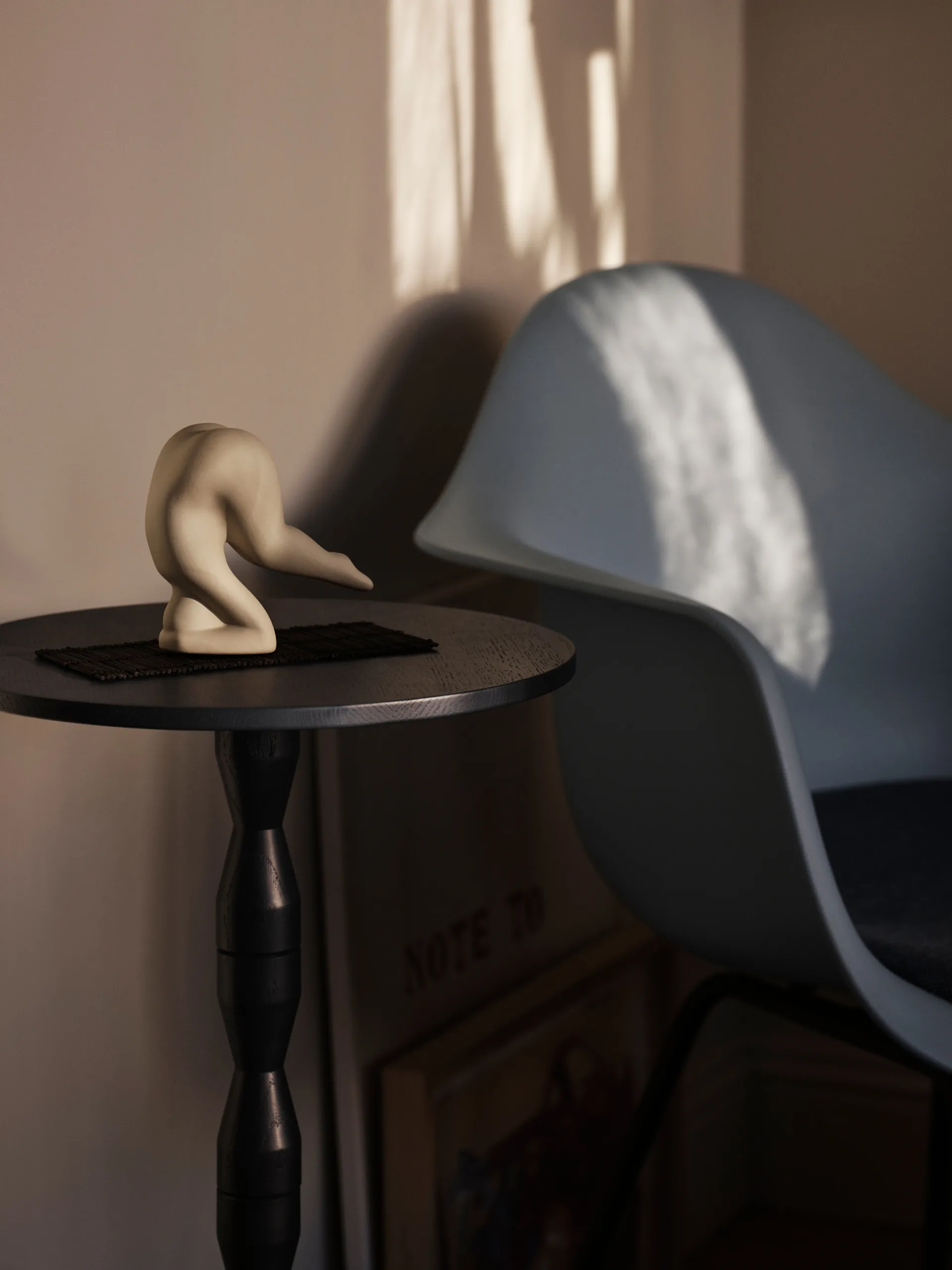 Dekoracja Yoga nr 1, Light grey Design House Stockholm