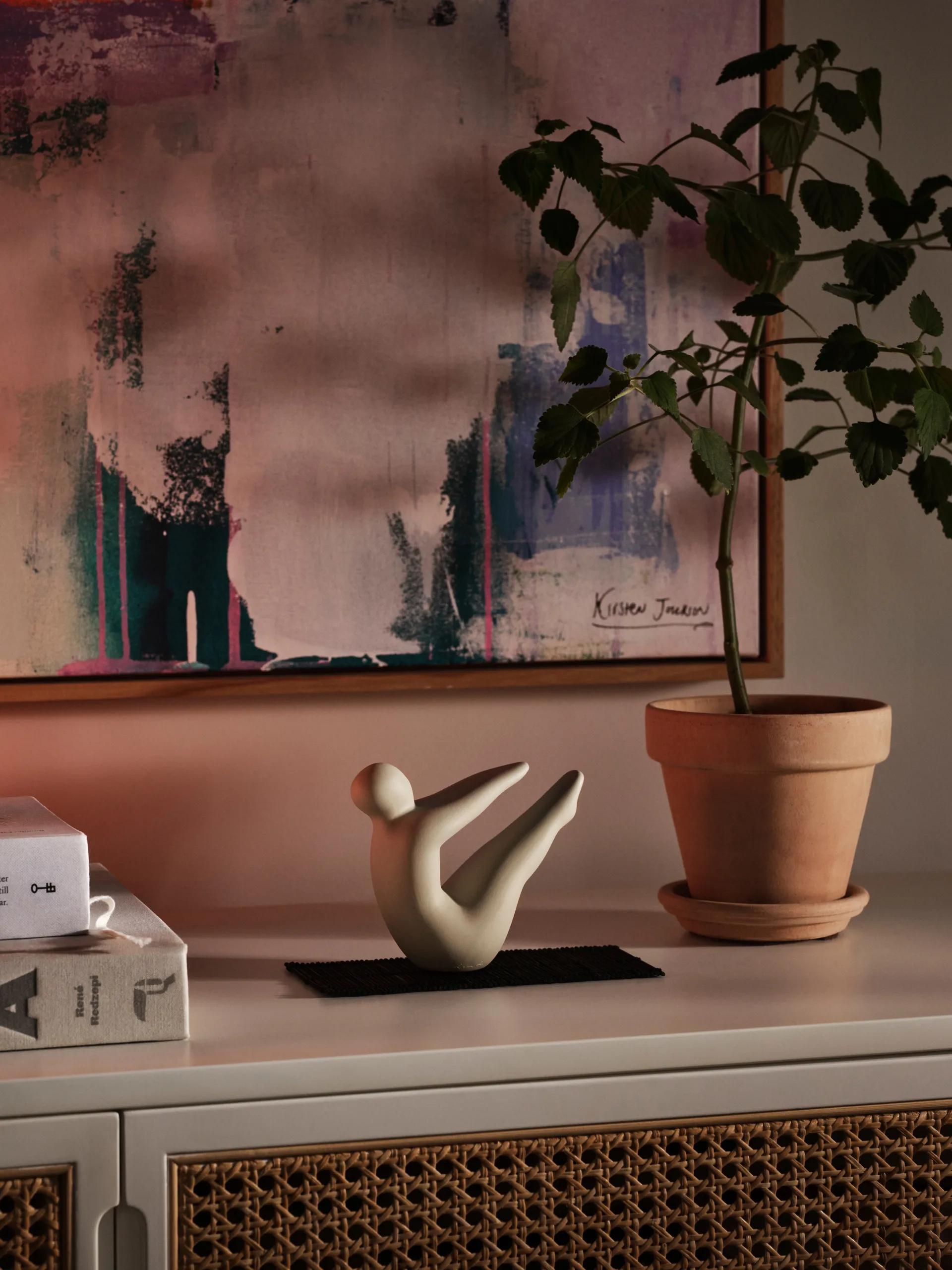 Dekoracja yoga nr 2, Light grey Design House Stockholm