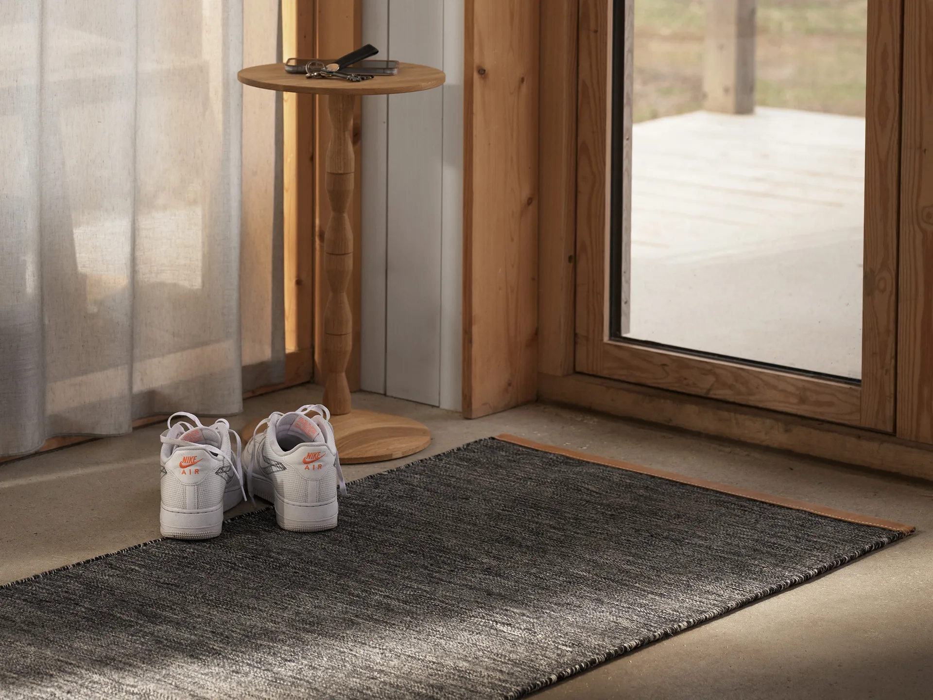 Dywan Björk ciemnoszary, 80 x 250 cm Design House Stockholm