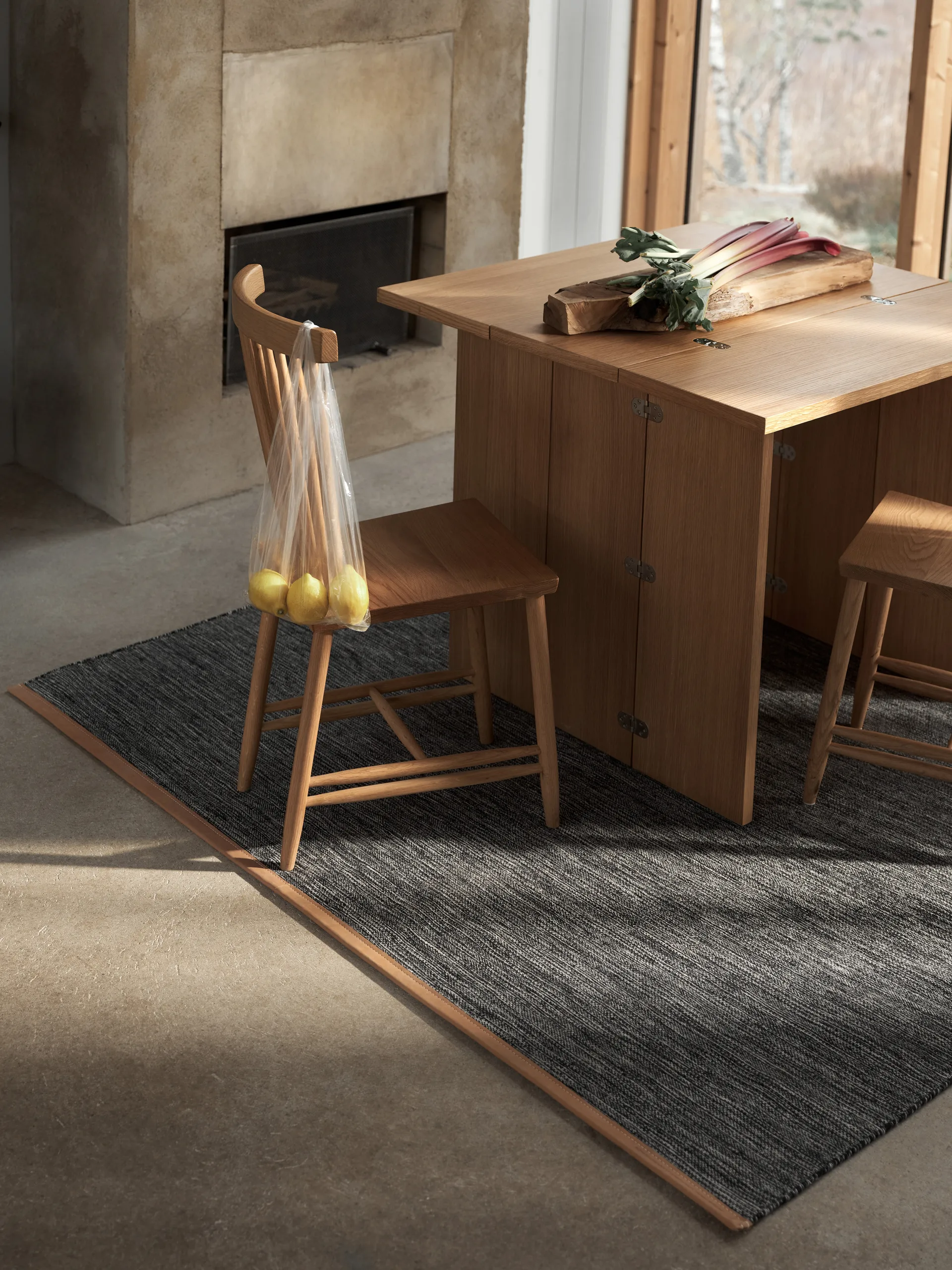 Dywan Björk duży ciemnoszary, 200 x 300 cm Design House Stockholm