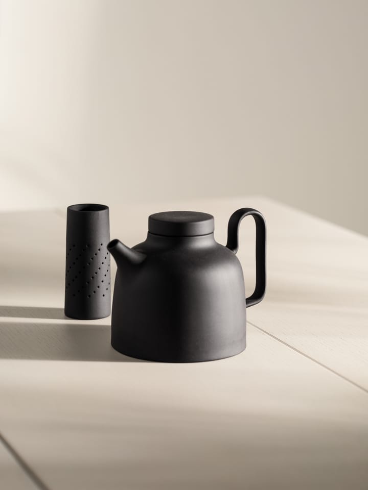 Dzbanek do herbaty Sand 65 cl, Black clay Design House Stockholm